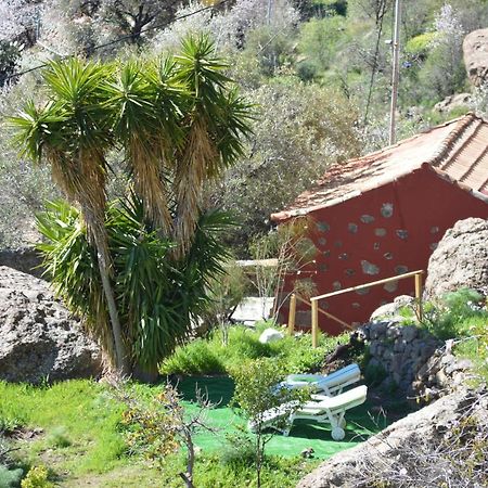 Casa Cueva El Pedregal Tejeda Vila Exterior foto