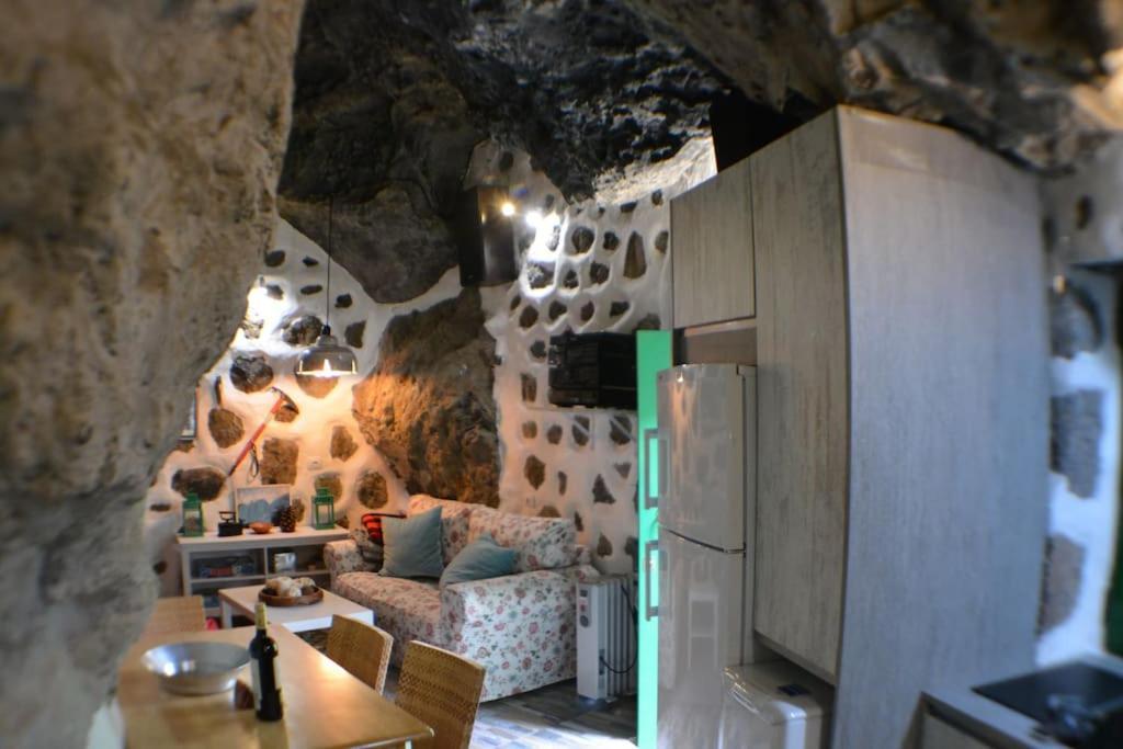 Casa Cueva El Pedregal Tejeda Vila Exterior foto