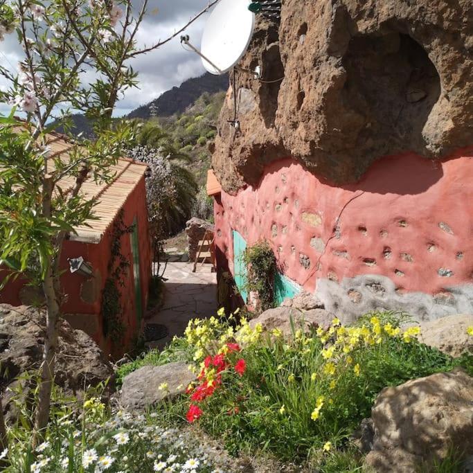 Casa Cueva El Pedregal Tejeda Vila Exterior foto