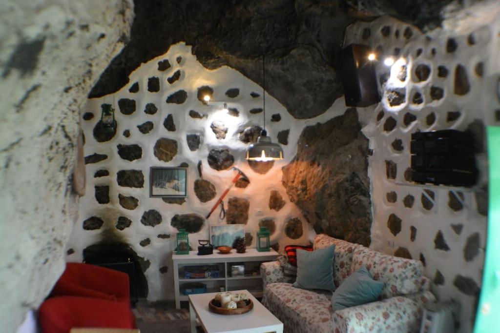 Casa Cueva El Pedregal Tejeda Vila Exterior foto