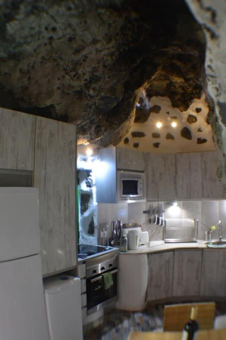 Casa Cueva El Pedregal Tejeda Vila Exterior foto