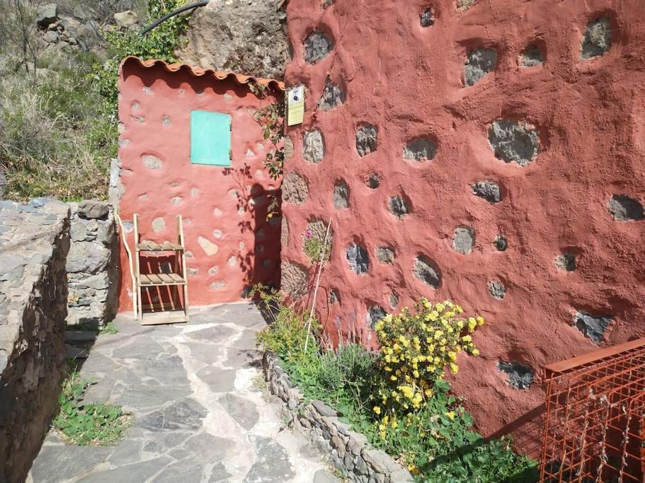 Casa Cueva El Pedregal Tejeda Vila Exterior foto