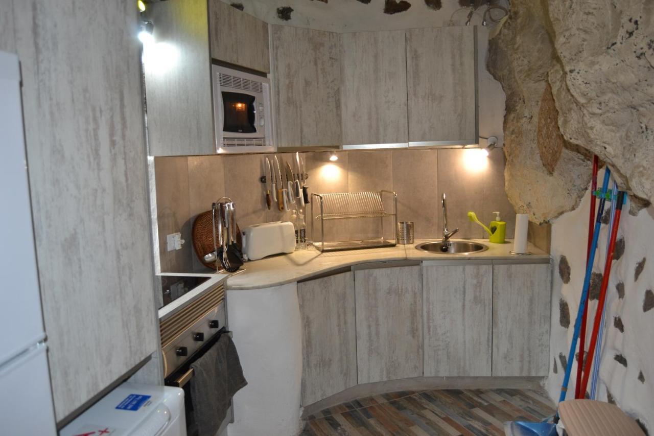 Casa Cueva El Pedregal Tejeda Vila Exterior foto